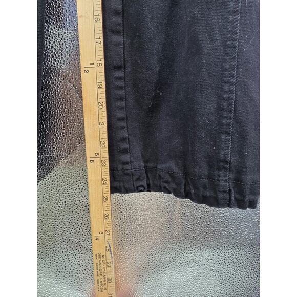 Black Chain-Linked Convertible Pants With Cargo Pockets Size XXS - Picture 5 of 11